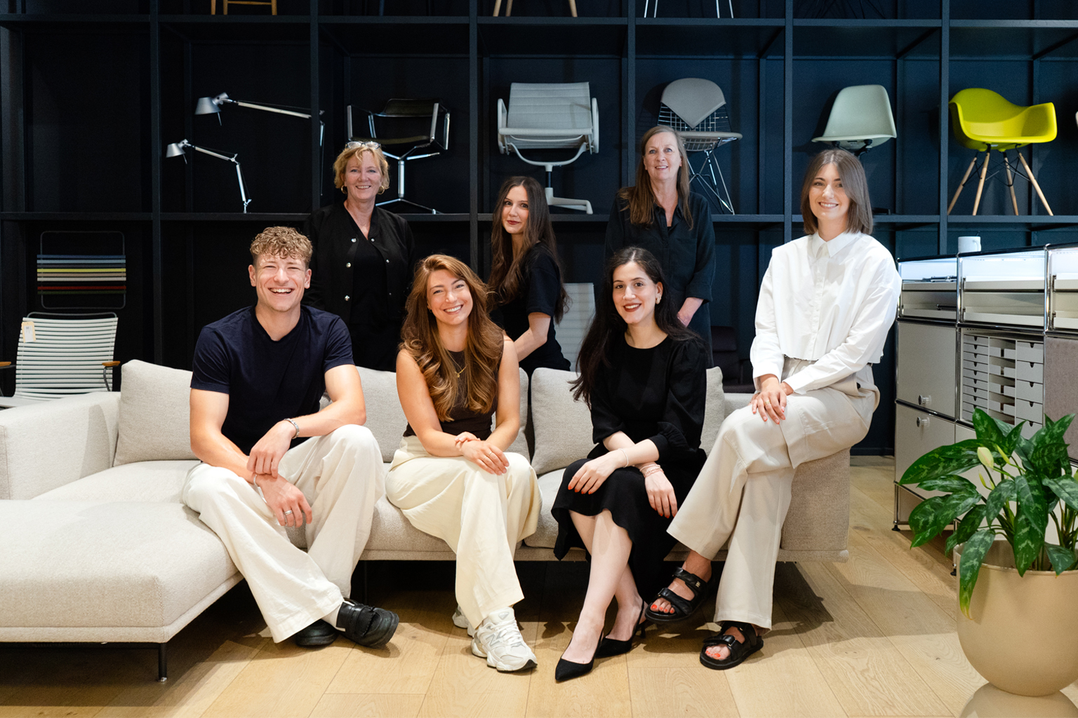 Das Team des Düsseldorfer smow Stores
