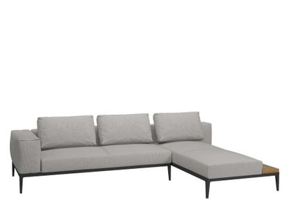 Grid Lounge Sofa Armlehne links|Seagull|Mit Schutzhülle