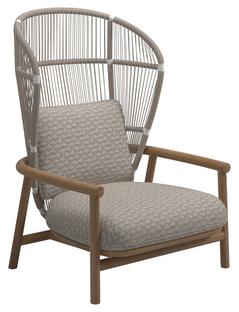 Fern Highback Lounge Chair Dune|Wave Buff