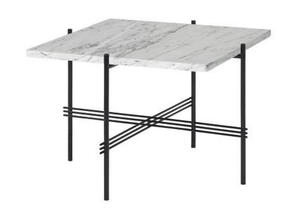 TS Coffee Table 55 x 55 cm|Weiß|Schwarz