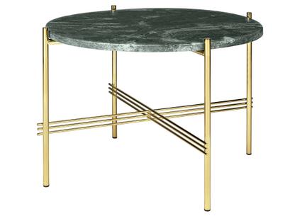 TS Coffee Table Ø 55 x H 41 cm|Grün|Messing