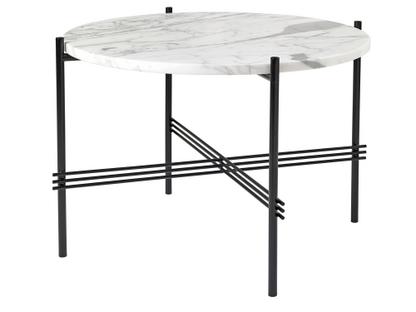 TS Coffee Table Ø 55 x H 41 cm|Weiß|Schwarz