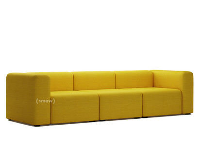 Mags Sofa 3 Sitzer (B 268,5)|Steelcut Trio - gelb