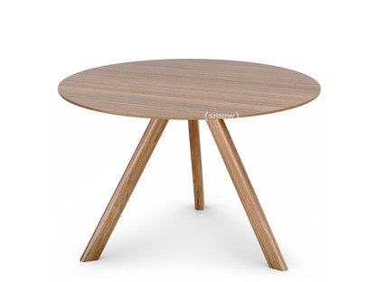 Copenhague Round Table CPH20 Ø 120 x H 74|Eiche lackiert|Eichefurnier