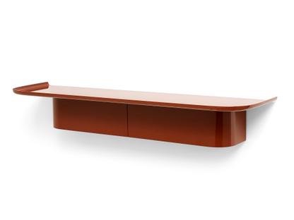 Korpus Shelf H 14 x B 90 x T 25 cm|Brick red