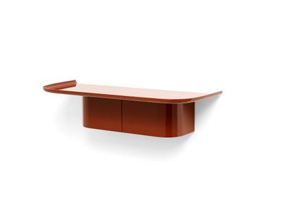 Korpus Shelf H 14 x B 60 x T 25 cm|Brick red