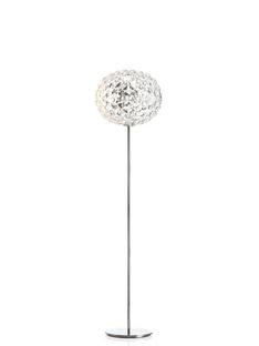 Planet Stehleuchte 130 cm|Glasklar/silber