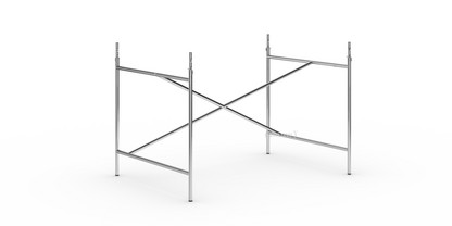 Eiermann 1 Tischgestell  Chrom|versetzt|110 x 78 cm|Mit Verlängerung (Höhe 72-85 cm)