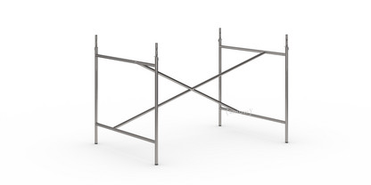 Eiermann 1 Tischgestell  Stahl farblos|mittig|110 x 78 cm|Mit Verlängerung (Höhe 72-85 cm)