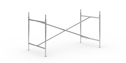 Eiermann 2 Tischgestell  Chrom|senkrecht, mittig|135 x 66 cm|Mit Verlängerung (Höhe 72-85 cm)
