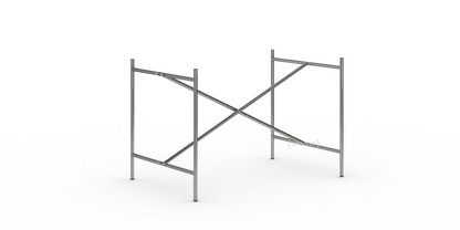 Eiermann 2 Tischgestell  Stahl farblos|senkrecht, mittig|100 x 66 cm|Ohne Verlängerung (Höhe 66 cm)