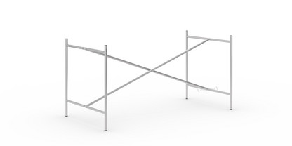 Eiermann 2 Tischgestell  Silber|senkrecht, mittig|135 x 66 cm|Ohne Verlängerung (Höhe 66 cm)