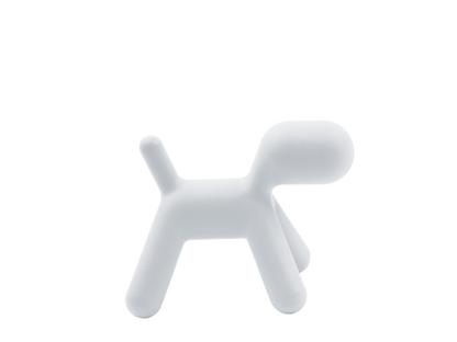 Puppy Large (H 55,5 x B 42 x T 69,5 cm)|Polyethylen (für den Außenbereich geeignet)|Weiß matt (1700 C)