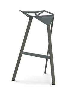 Stool_One 770 mm Barhöhe|Grau-grün glänzend (5256)