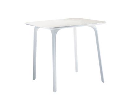 First Tisch L 80 x B 80 cm|Weiß