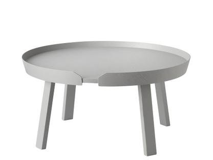 Around Coffee Table Groß (H 36 x Ø 72 cm)|Esche grau