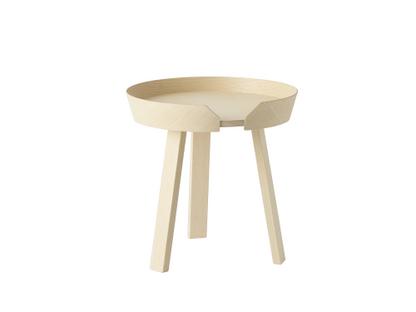 Around Coffee Table Klein (H 46 x Ø 45 cm)|Esche natur