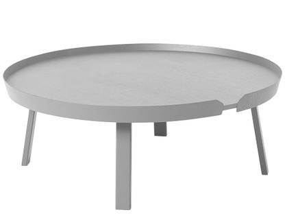 Around Coffee Table XL (H 36 x Ø 95 cm)|Esche grau