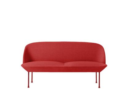 Oslo Sofa Zweisitzer|Stoff Steelcut red