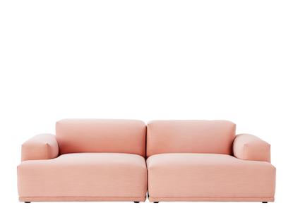 Connect Sofa Zweisitzer|Stoff Steelcut Trio rose
