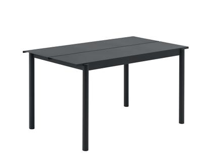 Linear Outdoor Table L 140 x B 75 cm|Schwarz