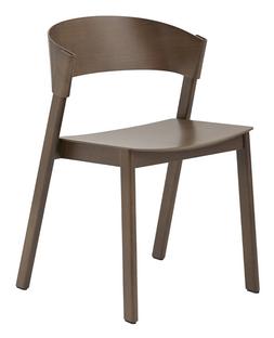 Cover Side Chair Esche dunkelbraun gebeizt