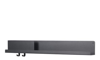 Folded Shelves H 13 x B 96 cm|Schwarz