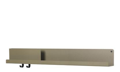 Folded Shelves H 13 x B 96 cm|Olive