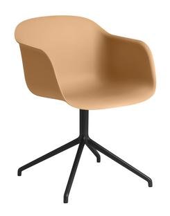 Fiber Armchair Swivel Ocker