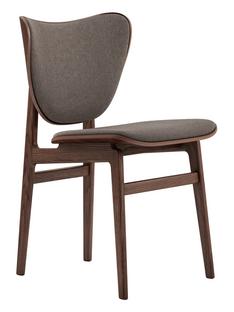 Elephant Dining Chair Eiche dunkel geräuchert|Wolle fawn