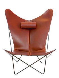 KS Chair Cognac|Stahl, schwarz pulverbeschichtet