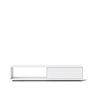 Flow Q Lowboard 160 cm|33,6 cm (Schublade)|Weiß