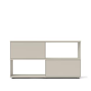 Flow Q Sideboard 160 cm|86,4 cm (2 Klappen)|Silk