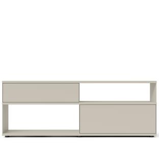 Flow Q Sideboard 200 cm|73,9 cm (1 Schublade und 1 Klappe)|Silk