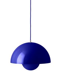 Flowerpot VP7 Pendelleuchte Cobalt Blue