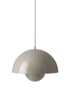 Flowerpot VP7 Pendelleuchte Grey beige