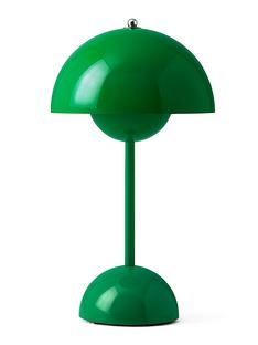 Flowerpot VP9 Akkuleuchte Signal Green