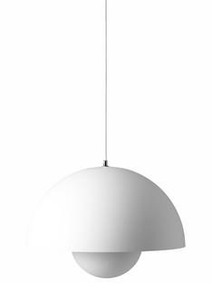 Flowerpot VP2 Pendelleuchte Matt white