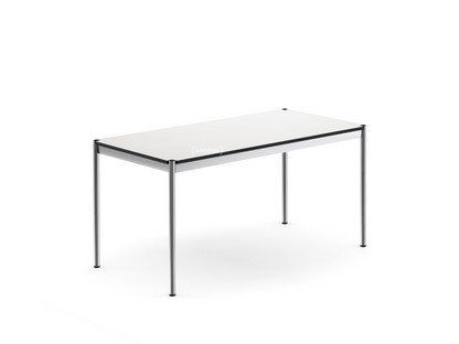 USM Haller Tisch 150 x 75 cm|Fenix|Bianco Kos - Weiß