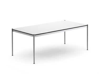 USM Haller Tisch 200 x 100 cm|Fenix|Bianco Kos - Weiß