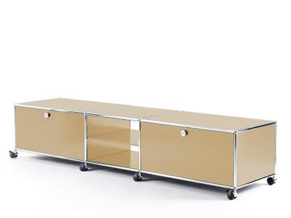 USM Haller TV-Lowboard XL auf Rollen USM beige