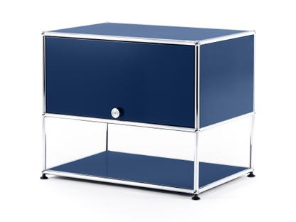 USM Haller TV-Rack Stahlblau RAL 5011