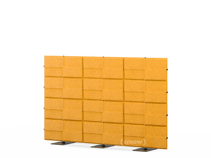 USM Privacy Panels Akustikwand 2,25 m (3 Elemente)|1,44 m (4 Elemente)|Gelb