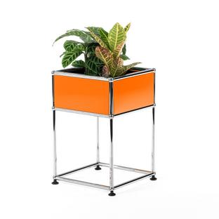 USM Haller Pflanzenbeistelltisch Typ 2 Reinorange RAL 2004|35 cm