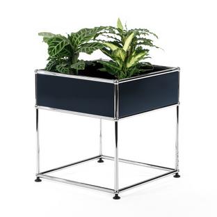 USM Haller Pflanzenbeistelltisch Typ 2 Stahlblau RAL 5011|50 cm