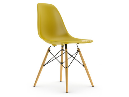 Eames Plastic Side Chair RE DSW Senf|Ohne Polsterung|Ohne Polsterung|Standardhöhe - 43 cm|Esche honigfarben