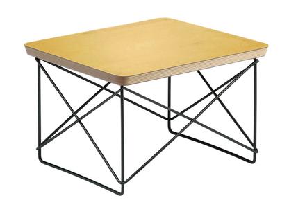 LTR Occasional Table HPL, blattgold|Pulverbeschichtet basic dark