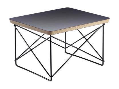 LTR Occasional Table HPL, schwarz|Pulverbeschichtet basic dark