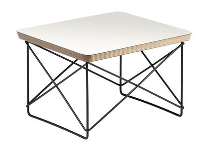 LTR Occasional Table HPL, weiß|Pulverbeschichtet basic dark