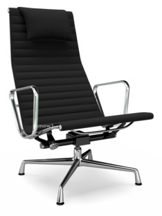 Aluminium Chair EA 124 Verchromt|Hopsak|Nero